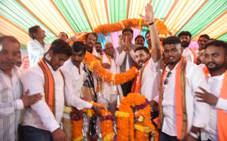 वित्त मंत्री श्री चौधरी ने अहिवारा में नवीन उप पंजीयक कार्यालय का किया शुभारंभ...