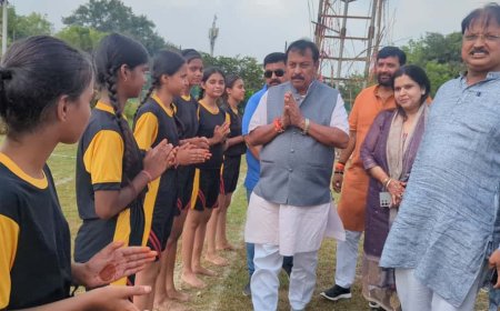 सांसद खेल महोत्सव 2025 : द्वितीय चरण का भव्य शुभारंभ दुर्ग में संपन्न...