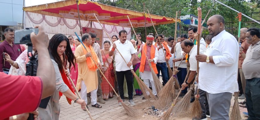 “सेवा पखवाड़ा” के अंतर्गत स्वच्छता अभियान "एक पेड़ मां के नाम" का भव्य समापन