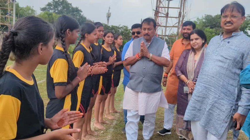 सांसद खेल महोत्सव 2025 : द्वितीय चरण का भव्य शुभारंभ दुर्ग में संपन्न...